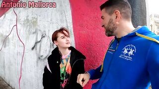 Submissive Russian babe got picked up on the street and fucked hard