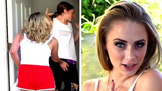 Get DoorSmash app with Kyler Quinn and Katie Kinz's action