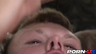 The hottest Polish teen Misha Cross getting her pussy railed after giving a deepthroat blowjob