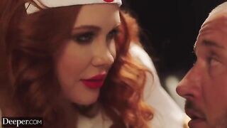 Maitland Ward reads a patient's chart and prepares for the next step