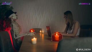 Special Halloween parody with a sexy cosplay twist, featuring intense action