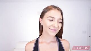 Cute amateur teen from Ukraine gets fucked by Fit18 casting agent in HD