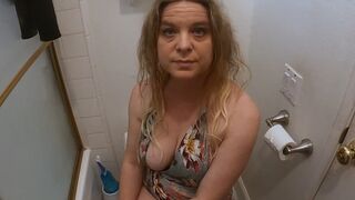 Stepmom helps stepson get a sperm sample the hard way