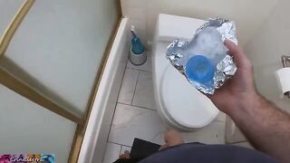 Stepmom helps stepson get a sperm sample the hard way