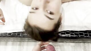 A pretty woman is asking to be fucked in all her holes