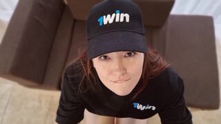 Amazing sex with pretty face Waldemaria, a stunning Asian babe