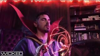 The mighty Ms Marvel has sex with the wizard Doctor Strange
