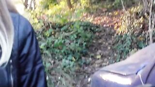 I almost got caught by a motorcyclist blogger, but I sweetened the deal
