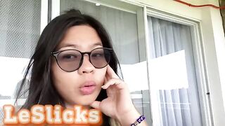 Daddy Z screwed me while I was on my period then went swimming (5/5)