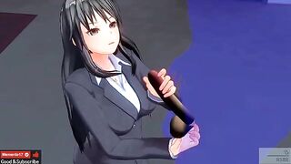 Uncensored Japanese Hentai anime ASMR ear licking Earphones recommended - EVAngelion