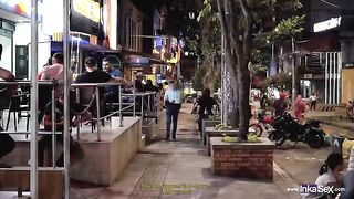 Spying Sara Blonde in Colombian disco (FINAL EPIC)