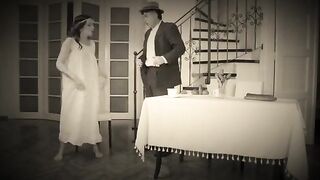 Naughty dancer Luna Roulette gets fucked hard in a classic scene
