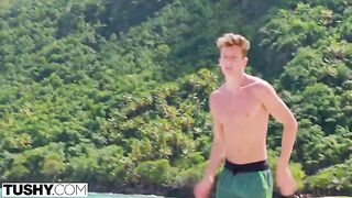 A daring redhead is obsessed with intense encounters, exploring every boundary in stunning HD