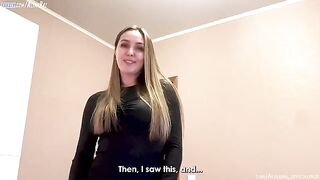 A stepmother asks her stepson to get her pregnant in a steamy scene