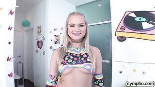 A sexy nympho girl is craving for a big and fat cock to fuck her hard