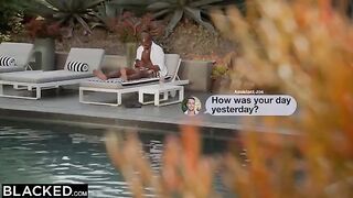 4 hot blondies gave Anton’s huge black cock the service of a lifetime