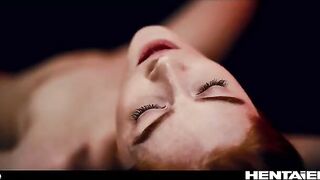Hot girls getting fucked and creampied by alien monsters in a real-life hentaied scene