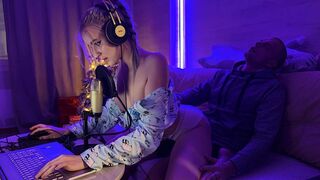 A hot stepmom fucked her stepson after he was upset about a game