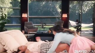 Bestie Jennie learns to relax from naughty Lulu on Slayed