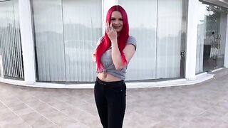 Public spontan fuck! User Anton recognized and fucked me in public