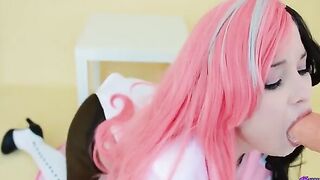 Neoplatonic RWBY gets her pussy railed after sucking cock