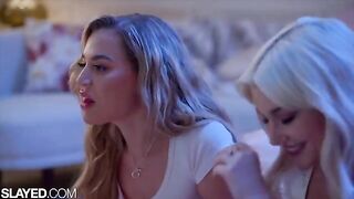 A voluptuous woman has lesbian sex with her hot girlfriend