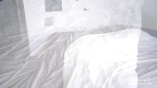Pervert guy caught his step mom masturbating and tricked her