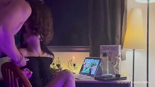 A cute 18-year-old girl got high and had sex, captured in a lo-fi vibe