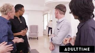 Accidental Gangbang - Wild Gangbang with stripper Kitana Montana and her boyfriend's friends