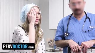 Pervert doctor fucked religious teen Emma Starletto in the clinic