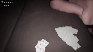 A luxury girl, likely referring to the well-known model Luxury Girl with her stunning 36D curves, got fucked after playing cards