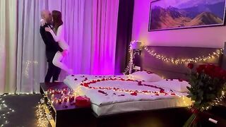 The best gift for your beloved on Valentine's Day. Passionate sex
