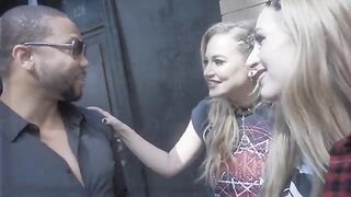 John Legendary, Blake Blossom, and Angel Youngs in a wild threesome scene