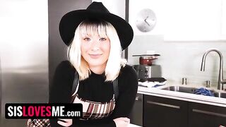 Step sister Jessie Saint gets her magic pussy filled with step brother's hot love potion