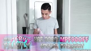 My stepsister asked me to clean her room and then she asked me to fuck her
