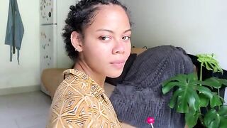 I’m Begging For a Load in My Mouth - Ebony Babe