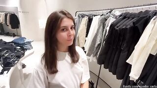 I got fucked in the fitting room by a total stranger