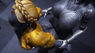 Ballerinas from Futanari Atomic Hearth get fucked hard by a big cock