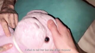 An 18-year-old virgin girl has a great sex with a guy on her birthday