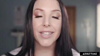 Full body physical exam with a captivating doctor Angela White in an ASMR fantasy scene