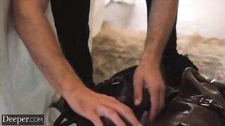 Submissive Amber gets dominated and fucked on Deeper