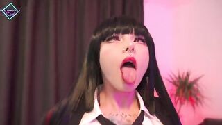 Karneli Bandi fucked the sweet pussy of Yumeko Jabami and made cum