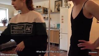 I made a bet with my stepbrother on TikTok for 10,000 roubles