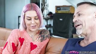 A man regrets his deed because of a stepdaughter's bold requests for more intimacy