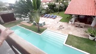 Beach sex with a stranger in a hotel room can be rough