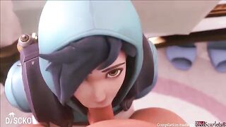 Overwatch Tracer 2021 compilation with sound, a must-watch for fans!