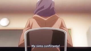Hentai legendado: A eroge story ends in a triumphant way