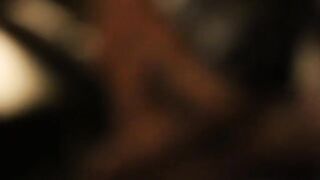 The hotwife brought home a huge cock and fucked with him