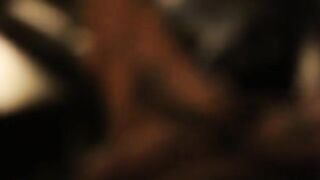 The hotwife brought home a huge cock and fucked with him