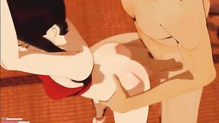 Best 3D blender sex animation of July 2021, featuring intense and rough action